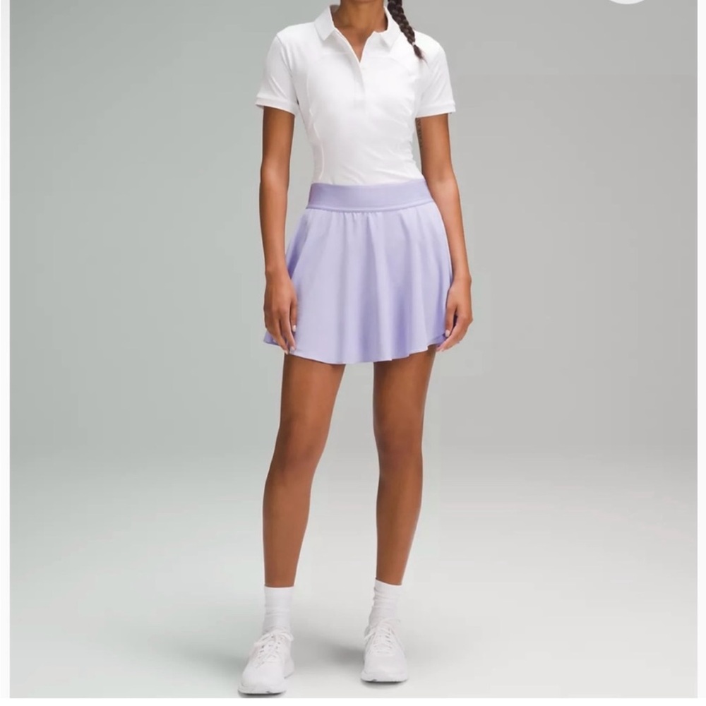 Lululemon Court Rival Skirt HR long lilac smoke